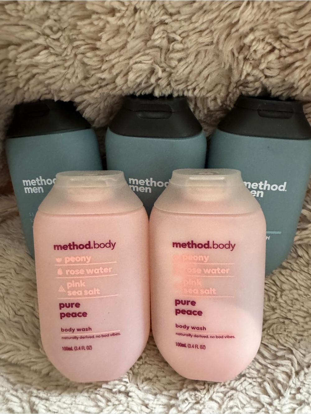 method.body Pure Peace Pink Body Wash — Peony & Rose Water